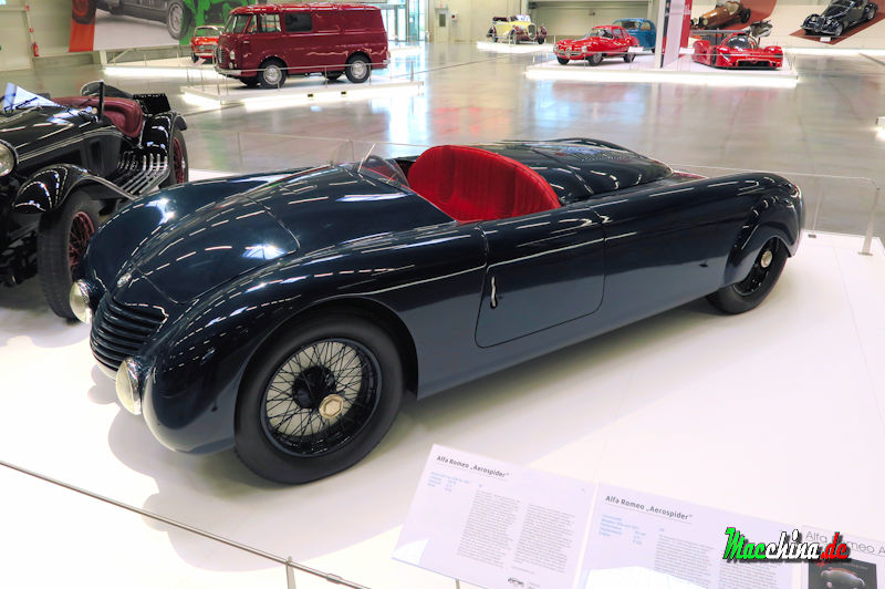 Alfa Romeo 6C2300 Aerodinamica Spider , Foto: Macchina.de